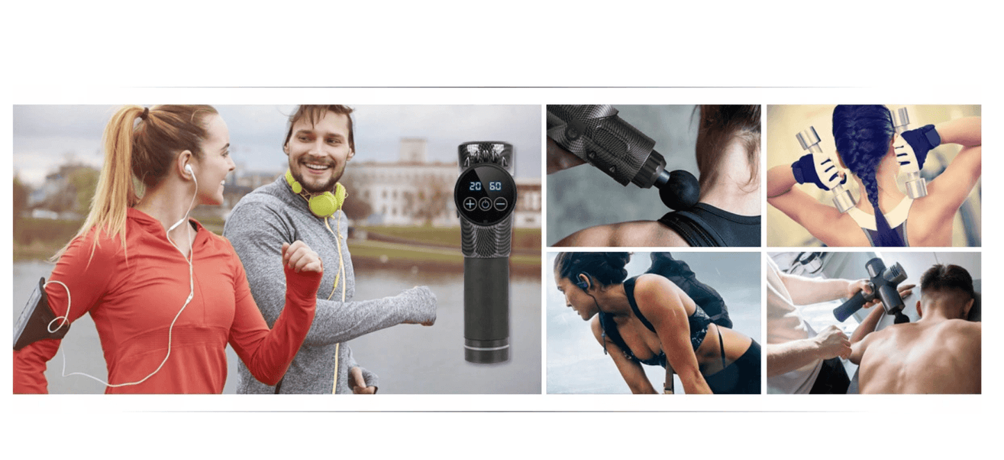 Sportinio masažo pistoletas - visomprogom