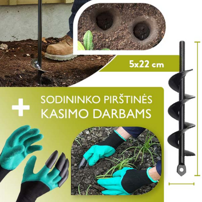 GREENPRO 9000® - GRĄŽTAS ŽEMEI DIRBTI