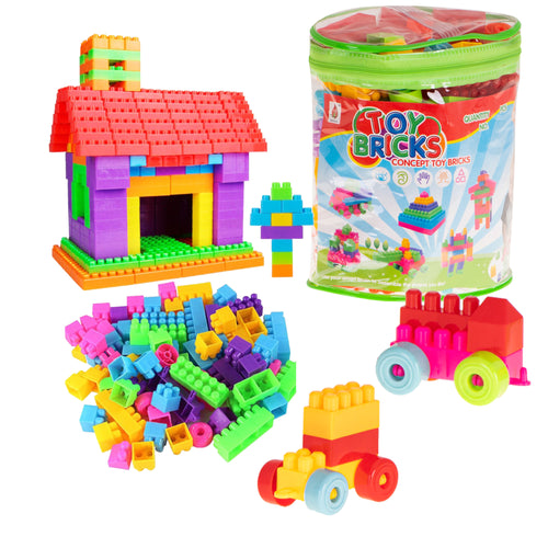 Erdvinės plytos edukacinės plytos maišas 210 el.