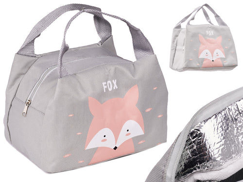 Termoizoliacinis maišelis pusryčiams pietums fox pink