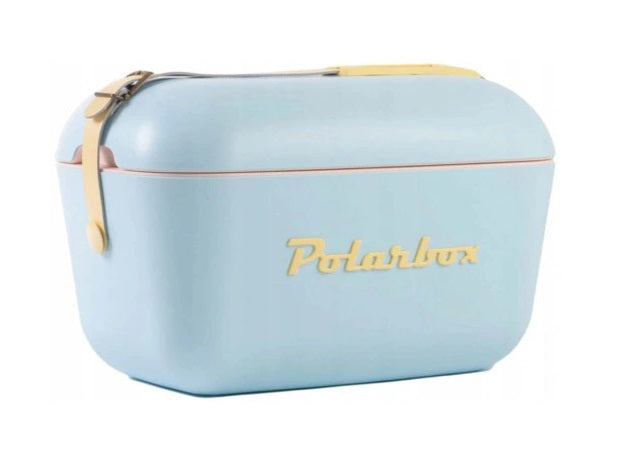 "PolarBox retro" 20L kelioninis šaldytuvas, mėlynas