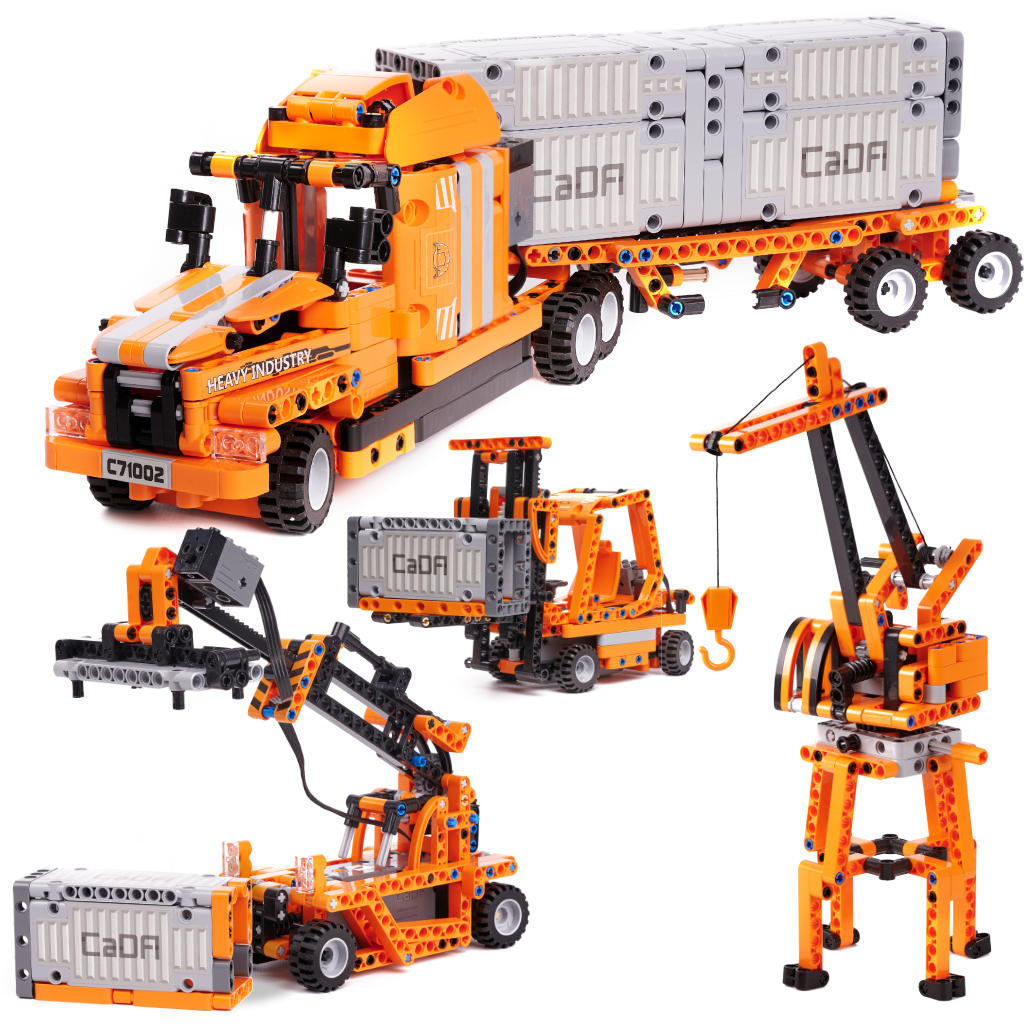 CADA Bricks Transporter C71002W 10in1 634el.