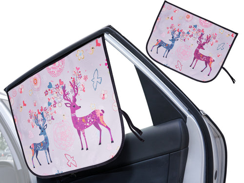Magnetinė užuolaida automobilio lango dangtis elnias