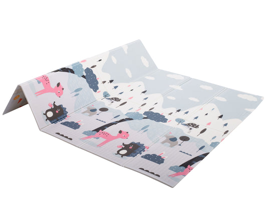 Mokomasis kilimėlis vaikams gatvė / miškas 177x198x0.8cm