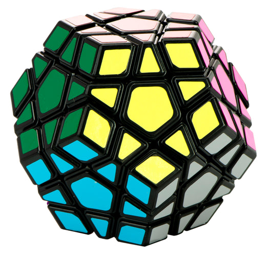 Dėlionės kubo žaidimas MEGAMINX 6,7 cm