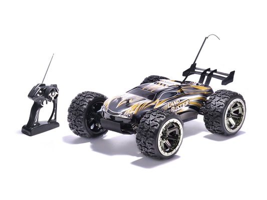 NQD Land Buster 4x4 USB RC automobilis 1:12 geltonas