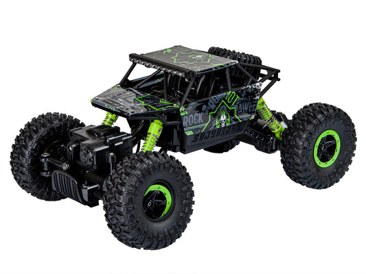 RC automobilis Rock Crawler HB 2.4GHz 1:18 žalias