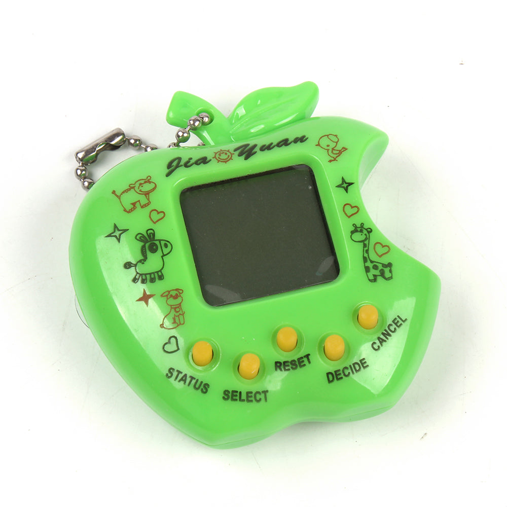 Žaislinis Tamagotchi elektroninis žaidimas obuolys