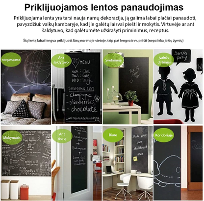 SAVAITĖS NUOLAIDA Priklijuojama piešimo lenta vaikams