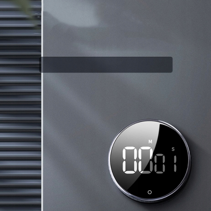 Išmanus magnetinis laikmatis su LCD ekranu