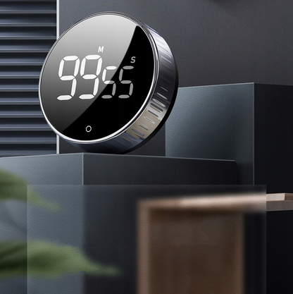 Išmanus magnetinis laikmatis su LCD ekranu