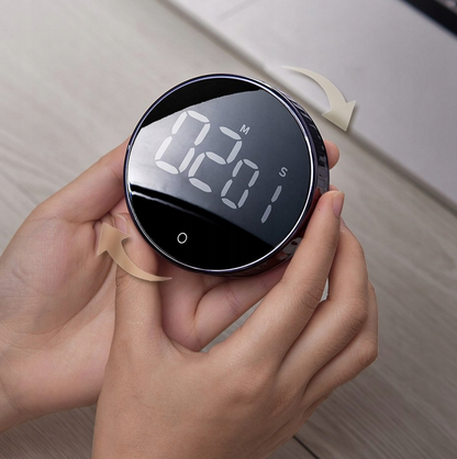 Išmanus magnetinis laikmatis su LCD ekranu