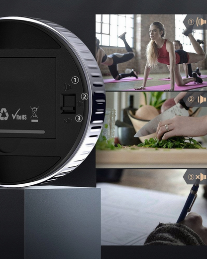 Išmanus magnetinis laikmatis su LCD ekranu