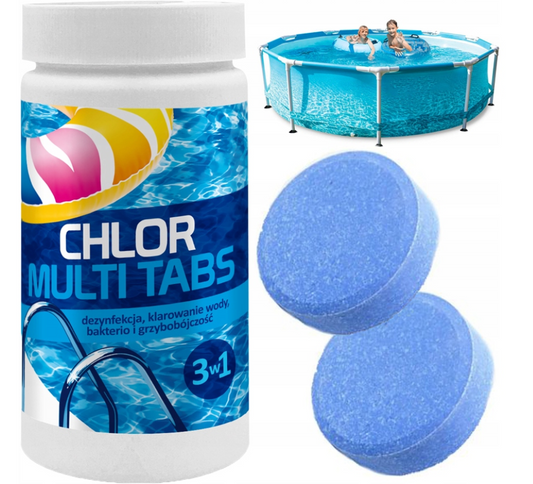 Chloro tabletės baseinams 1kg